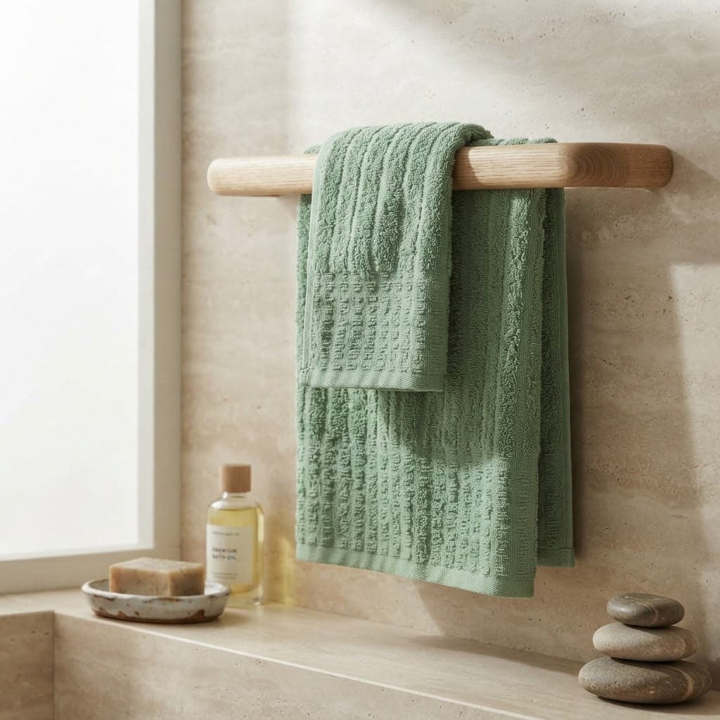 Set Asciugamani 1+1 Papalina AS0186 in Spugna Jacquard 100% Cotone - 4