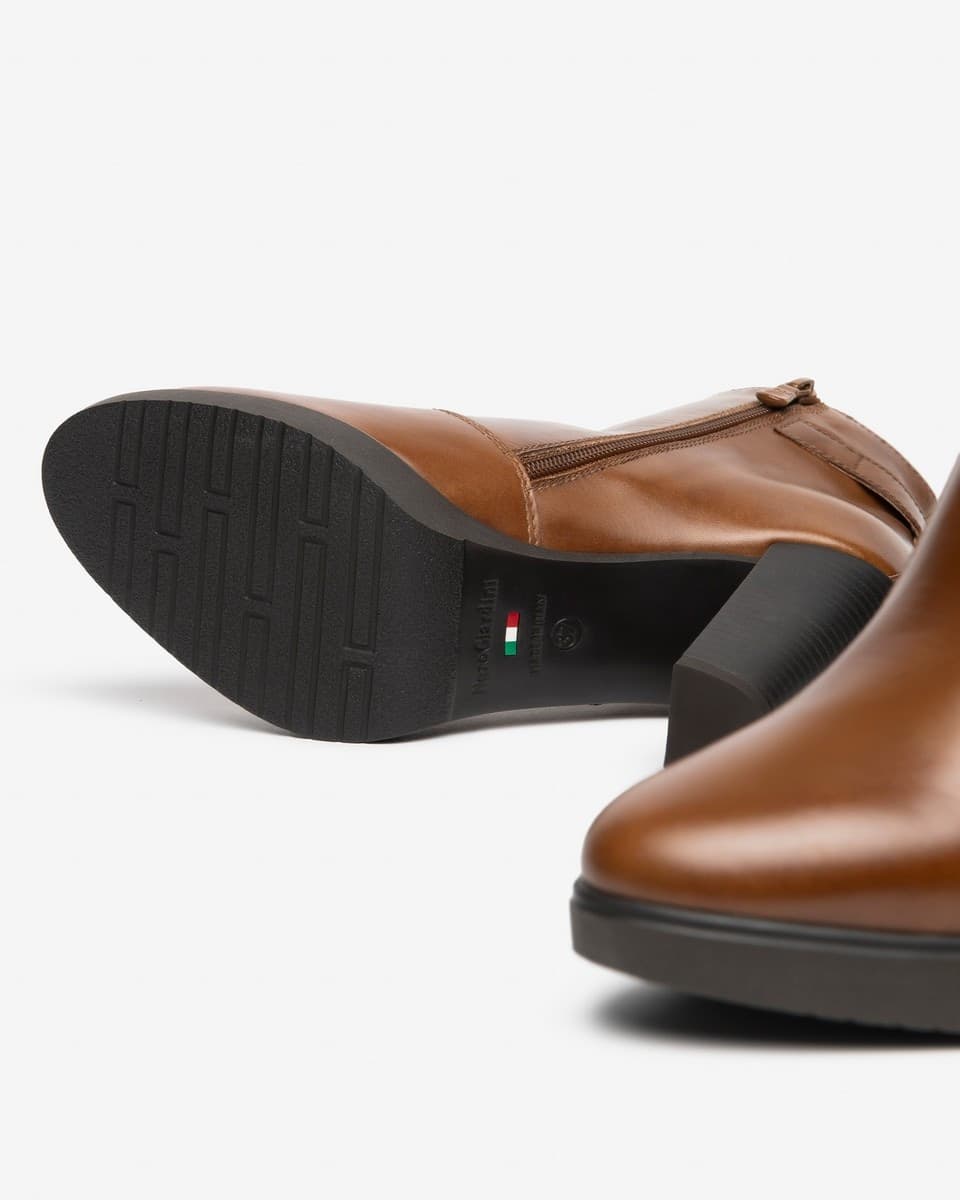 NeroGiardini stivaletti da donna manolete caffe' color marrone I617271D400 - 4