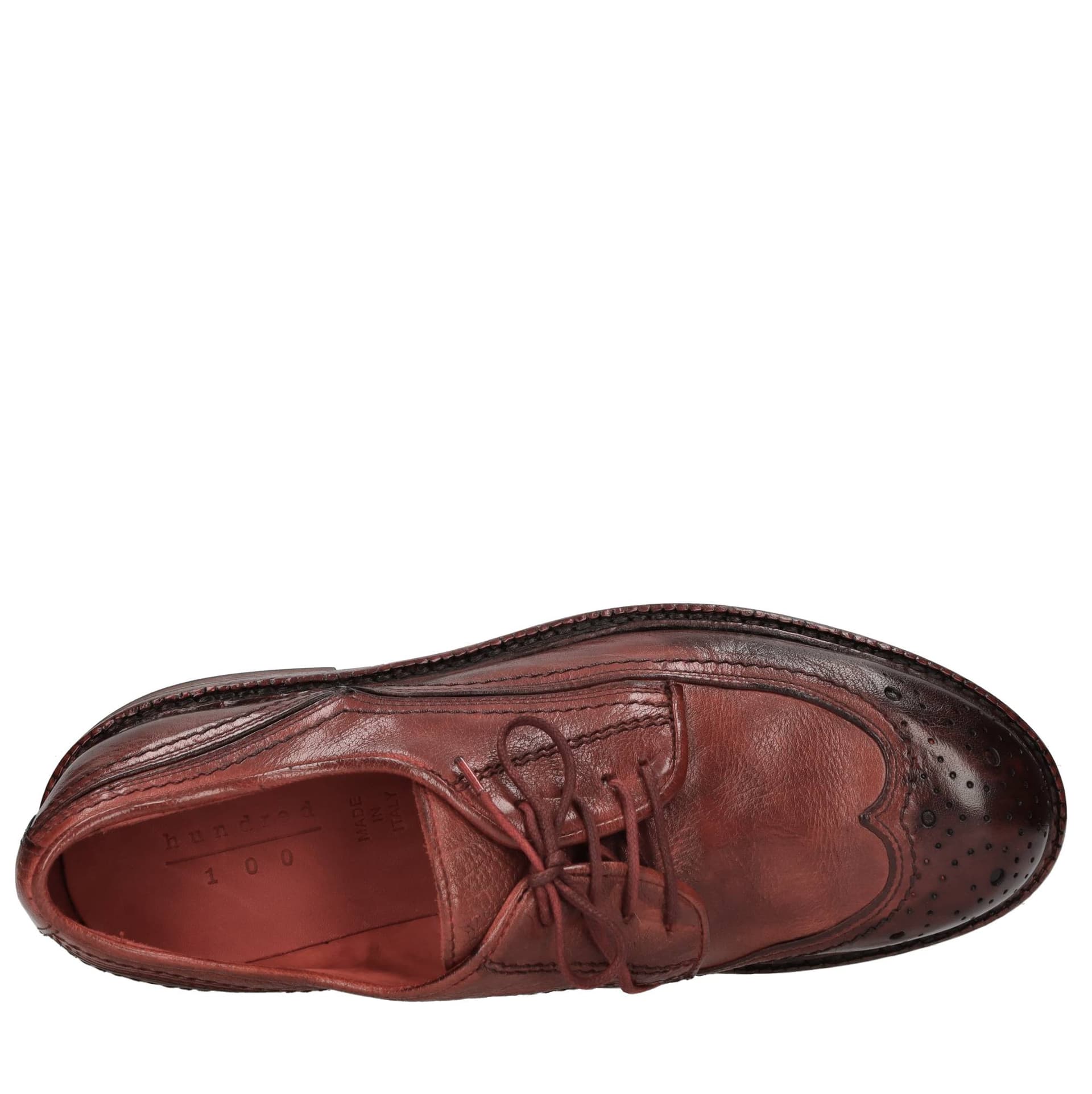 HUNDRED 100  Scarpe basse Rosso - 5