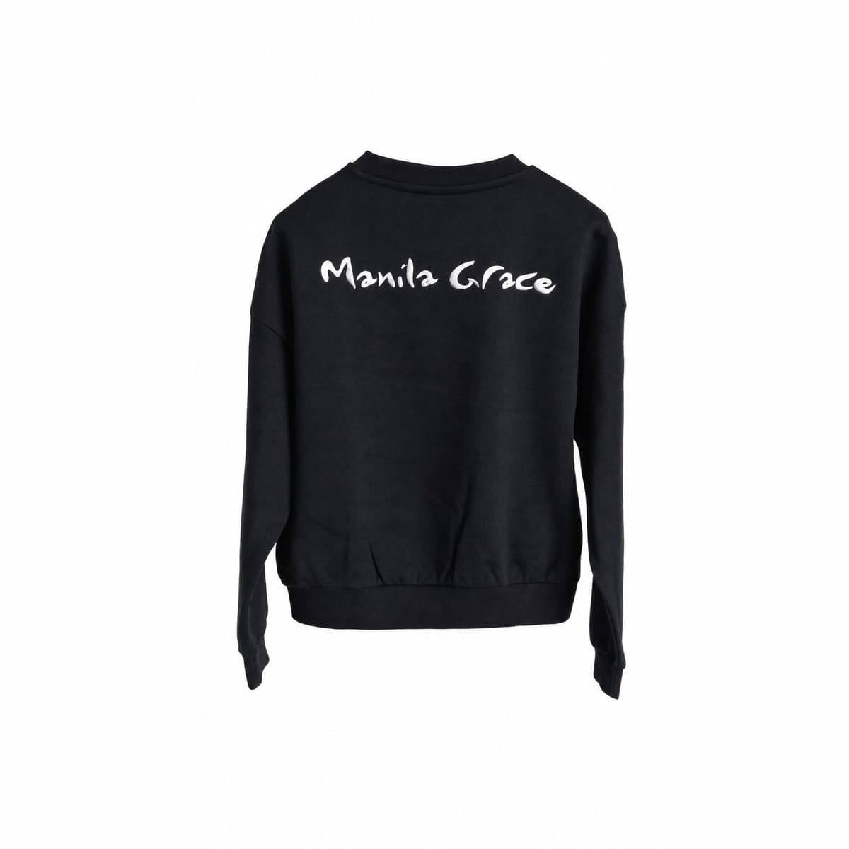 Manila Grace  Maglie Nero - 2