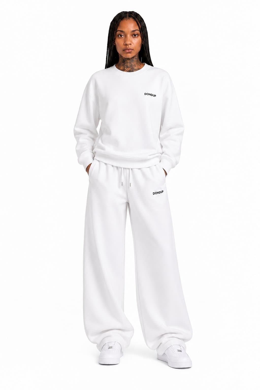 Dondup  Pantaloni White - 3