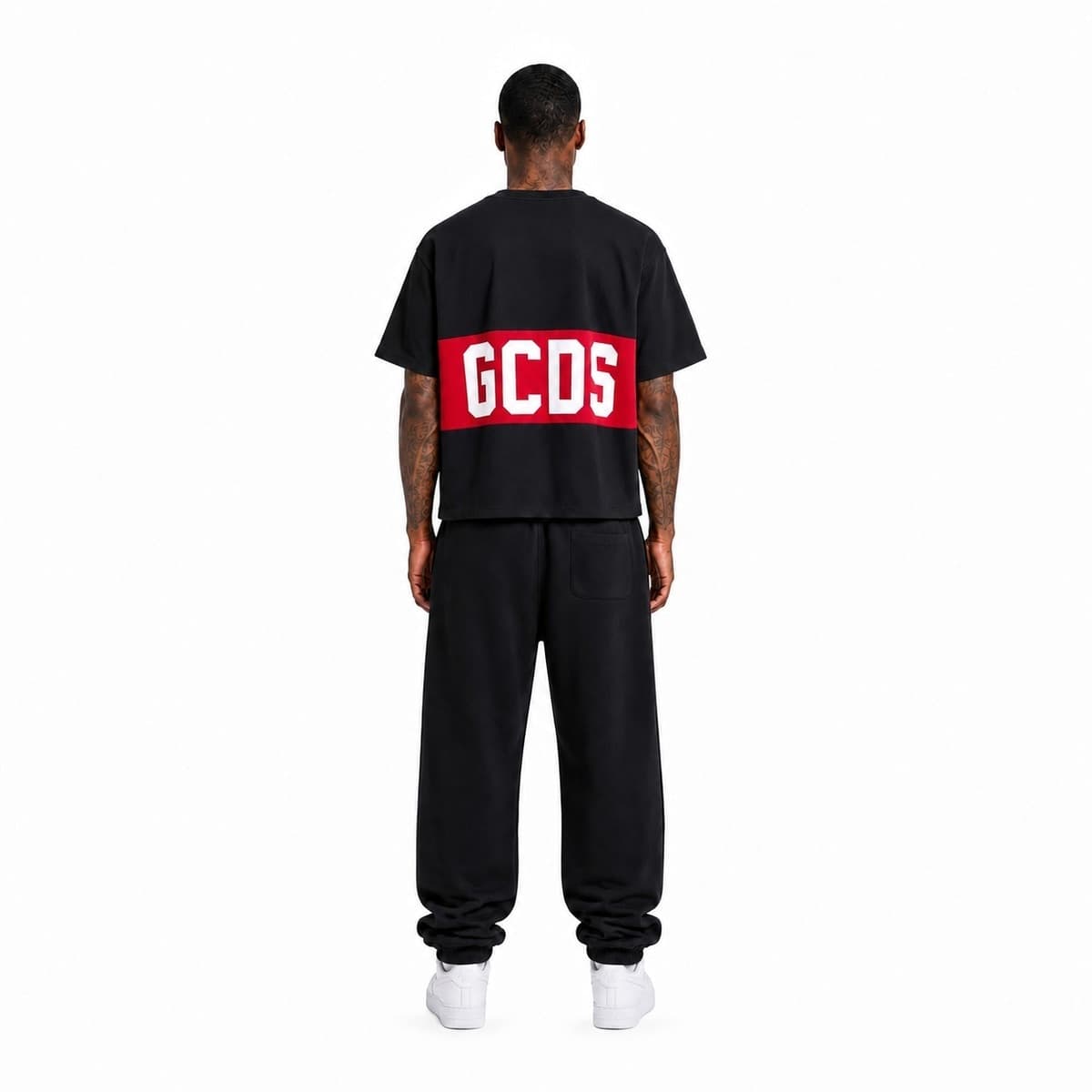 GCDS  T-shirt e Polo Black red - 2