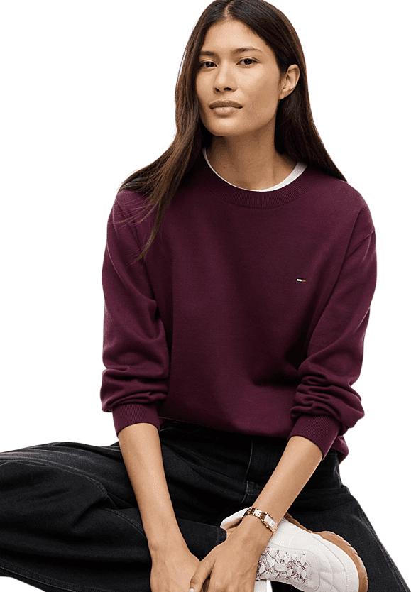 TOMMY JEANS   Maglie Bordeaux - 6