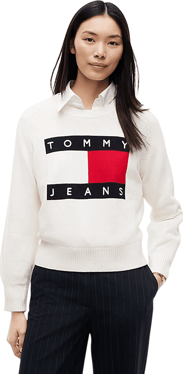 TOMMY JEANS   Maglie Bianco - 3