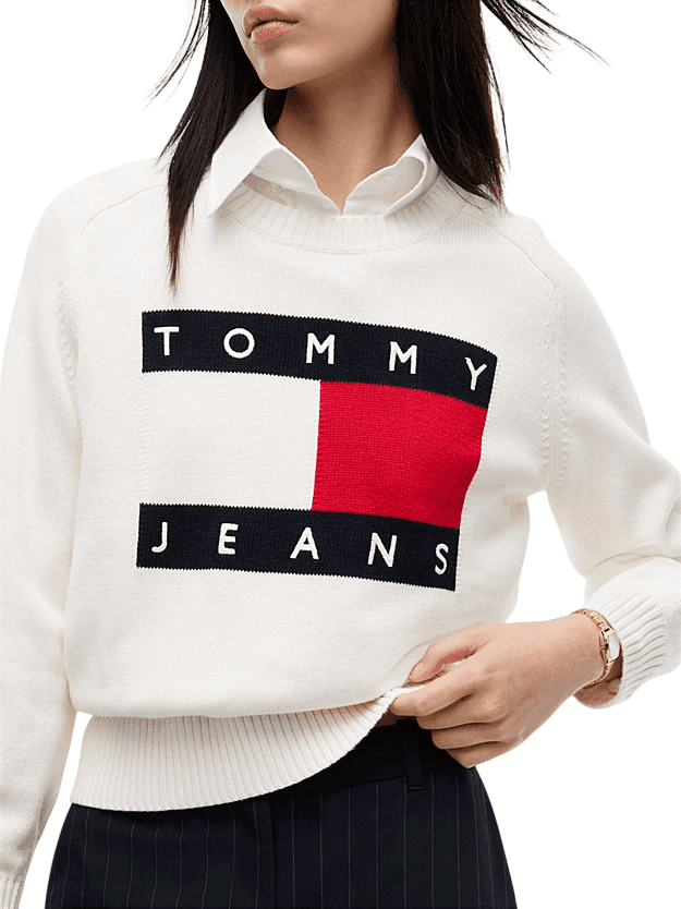 TOMMY JEANS   Maglie Bianco - 5