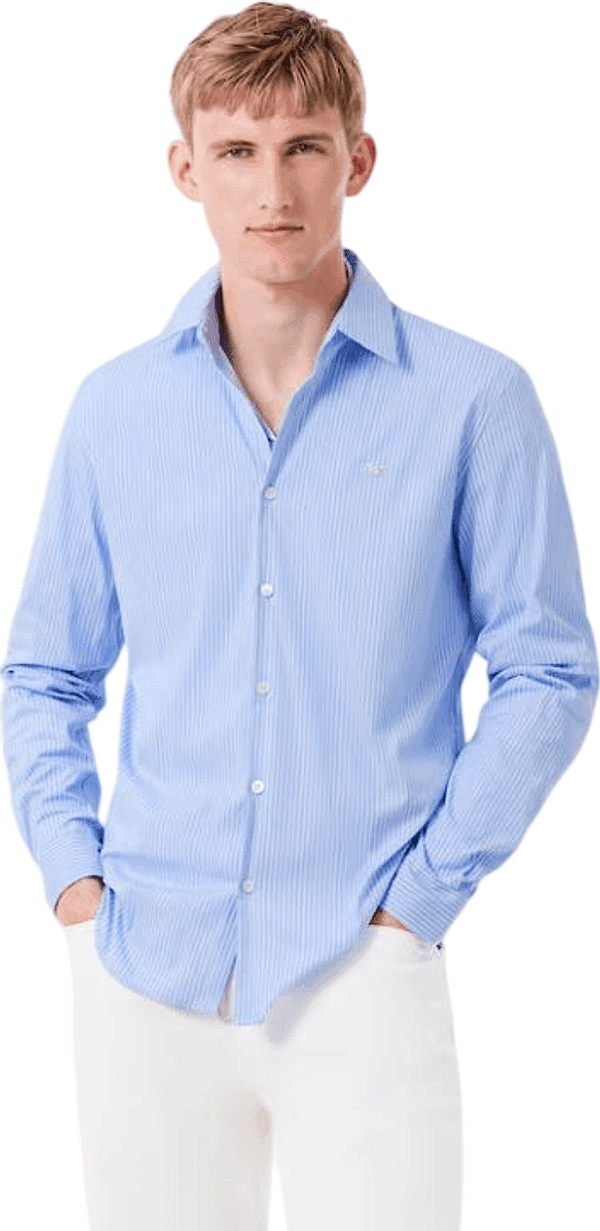 Lacoste  Camicie Azzurro - 5