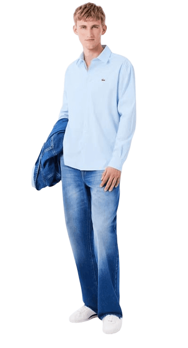 Lacoste  Camicie Azzurro - 6