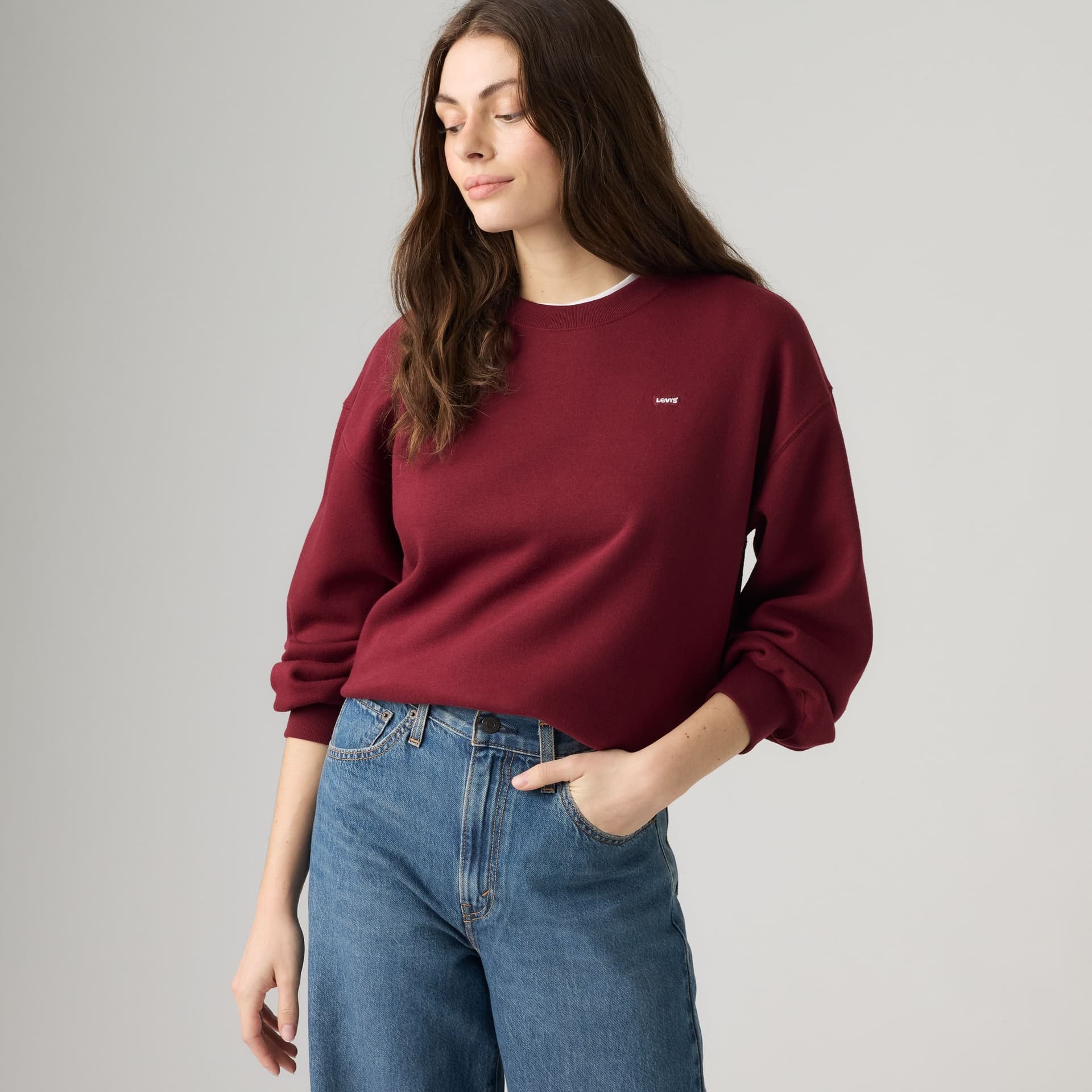 Levi’s felpa donna a girocollo Everyday 0082J0004 - 3