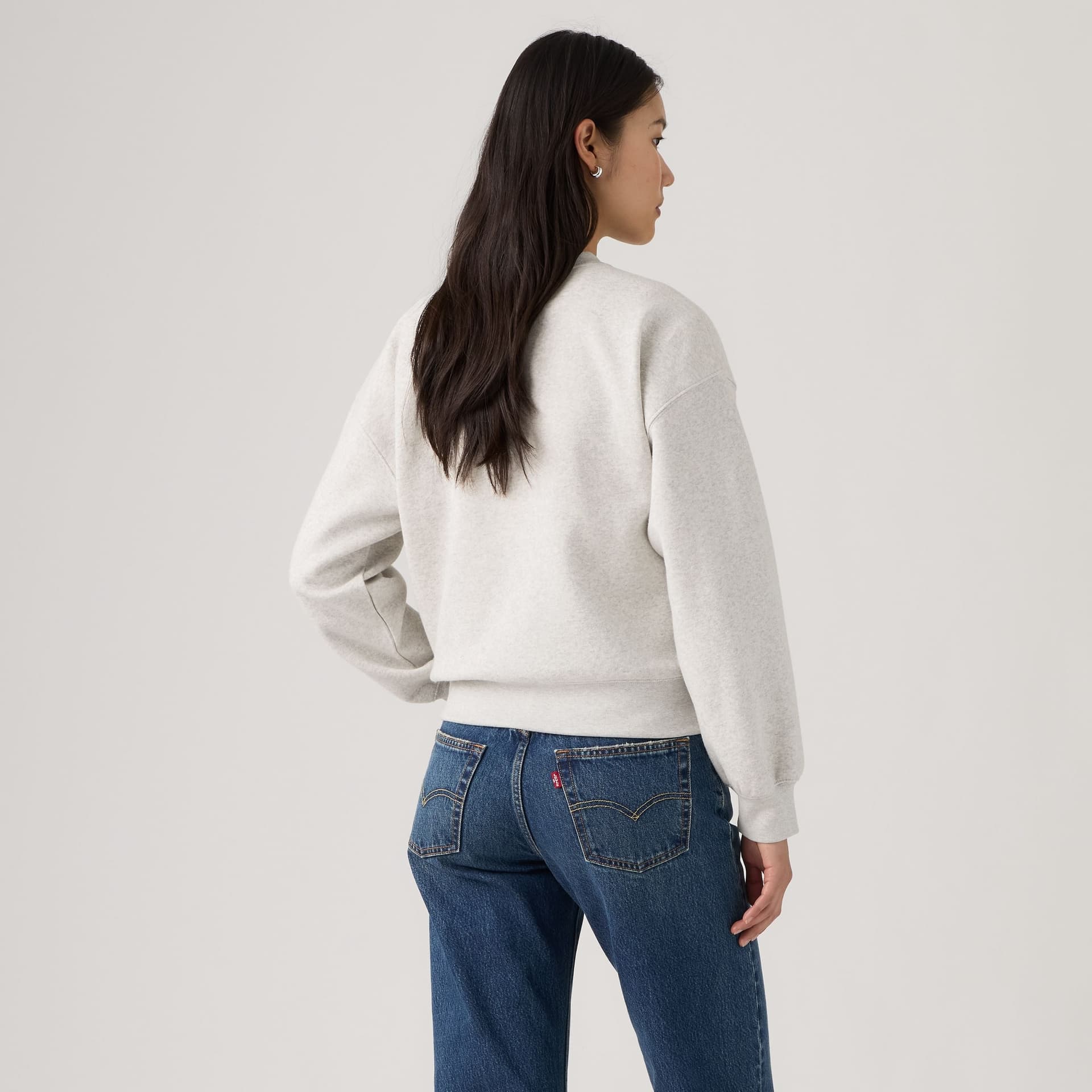Levi’s felpa donna a girocollo Everyday 0082J0010 - 3