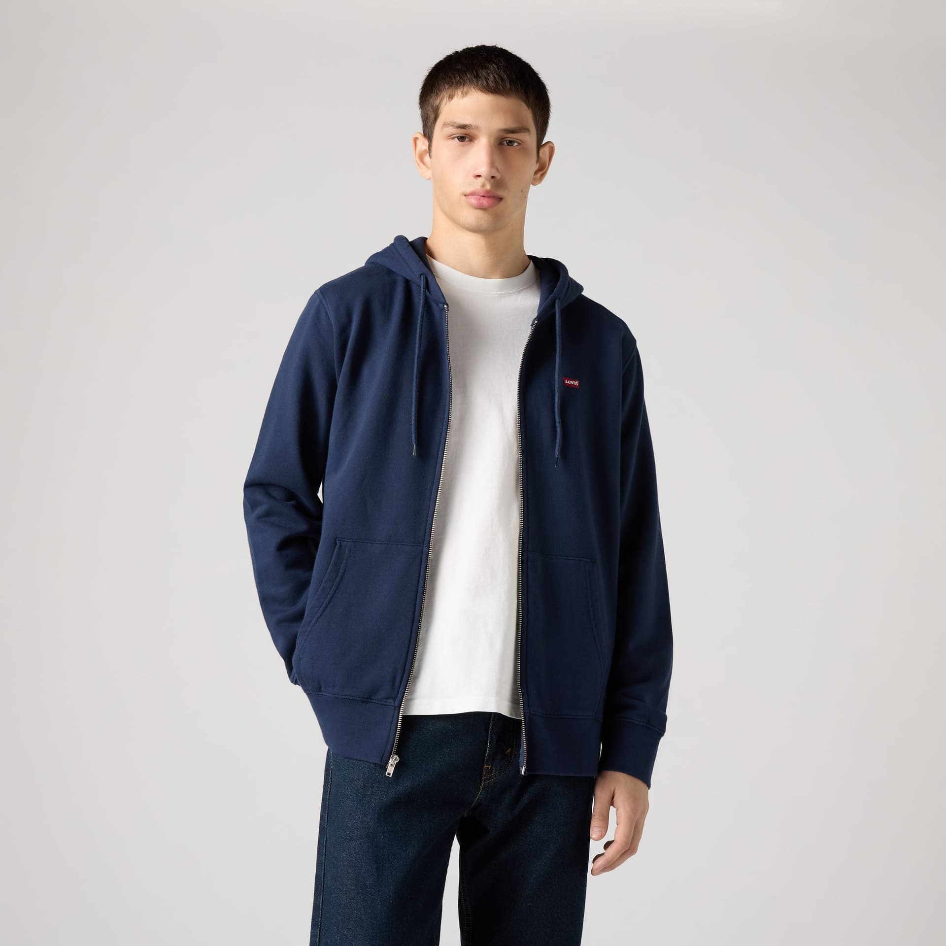 Levi’s felpa uomo con cappuccio e cerniera Original 345840011 - 2