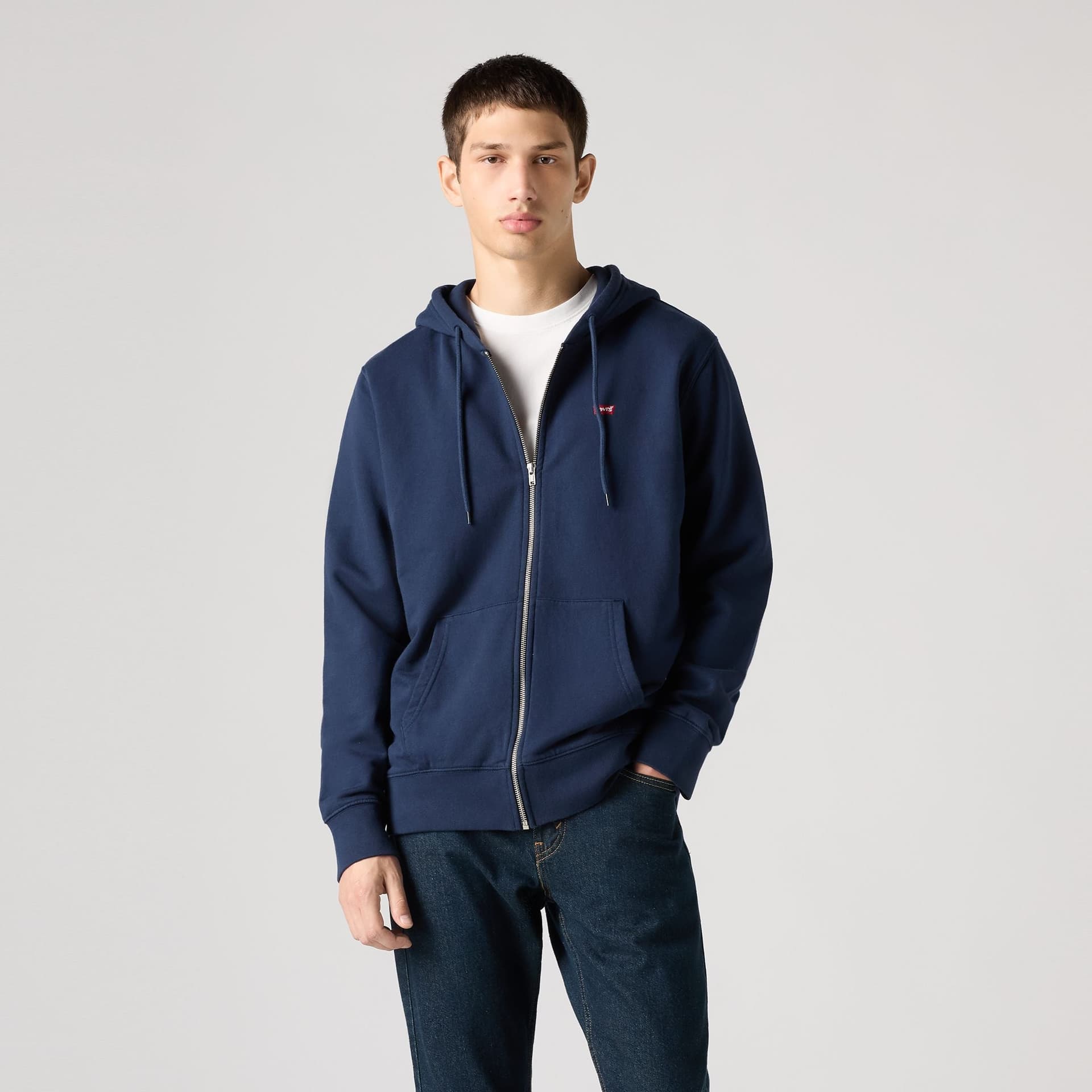 Levi’s felpa uomo con cappuccio e cerniera Original 345840011 - 3