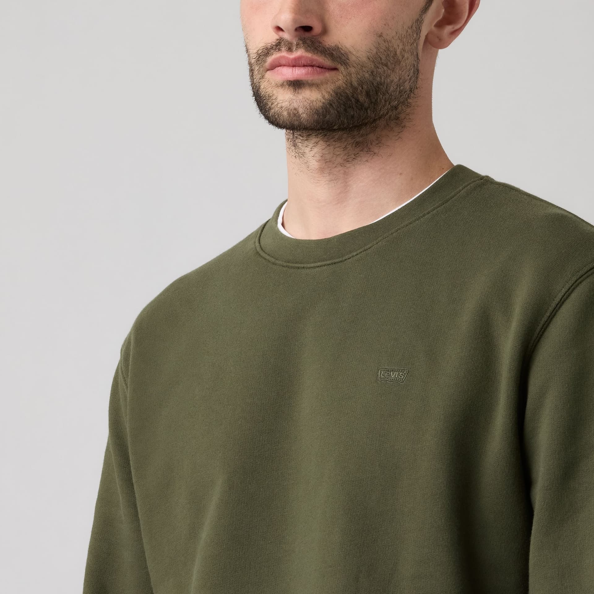 Levi’s felpa uomo girocollo Original Housemark 359090083 - 4