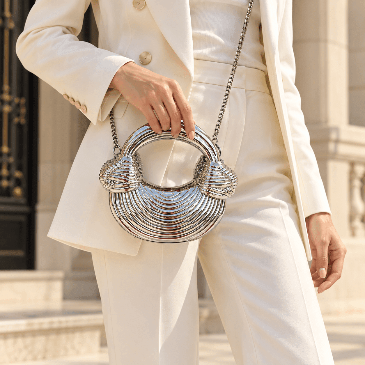 Alba Bijoux – Borsa Mini Bag Nodo Aureo - 8