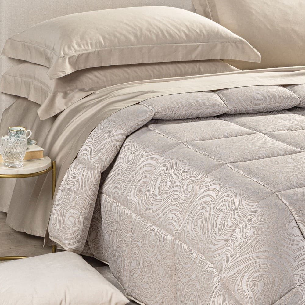 Trapunta Silver ! Caleffi  Barocco in Raso Jacquard 265x265 cm - - 7
