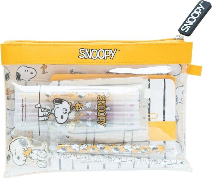 Snoopy - Set di 15 articoli scolastici - 2