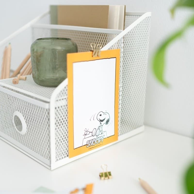Snoopy - Quaderno autoadesivo A6 della collezione Lazy Days - 6