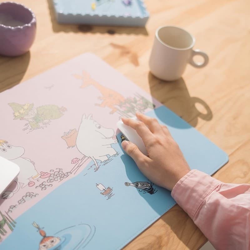 Moomins - XL Eco-Leather Desk Mat 60 x 35 cm - 15