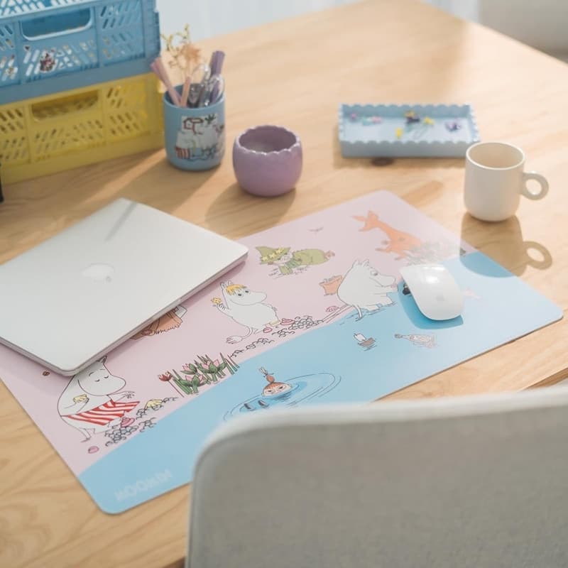 Moomins - XL Eco-Leather Desk Mat 60 x 35 cm - 3