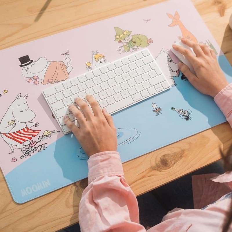 Moomins - XL Eco-Leather Desk Mat 60 x 35 cm - 5