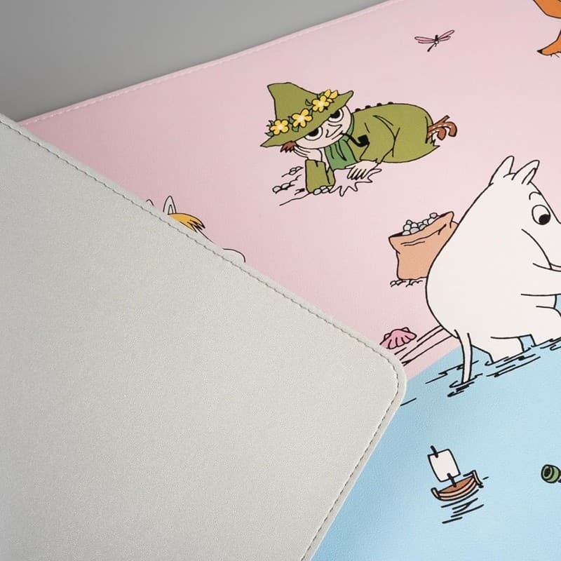 Moomins - XL Eco-Leather Desk Mat 60 x 35 cm - 10