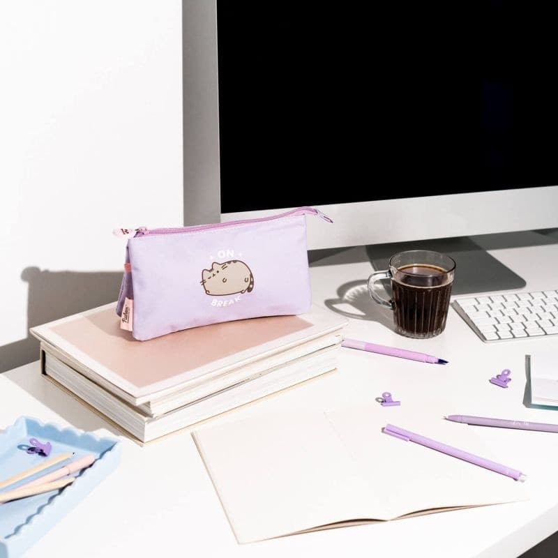 Pusheen - Astuccio a 3 scomparti della collezione Moments - 11