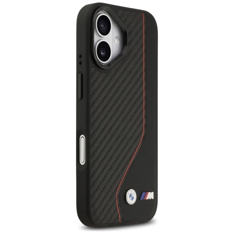 BMW M Carbon Line & Logo MagSafe - Case iPhone 17 (red) - 4