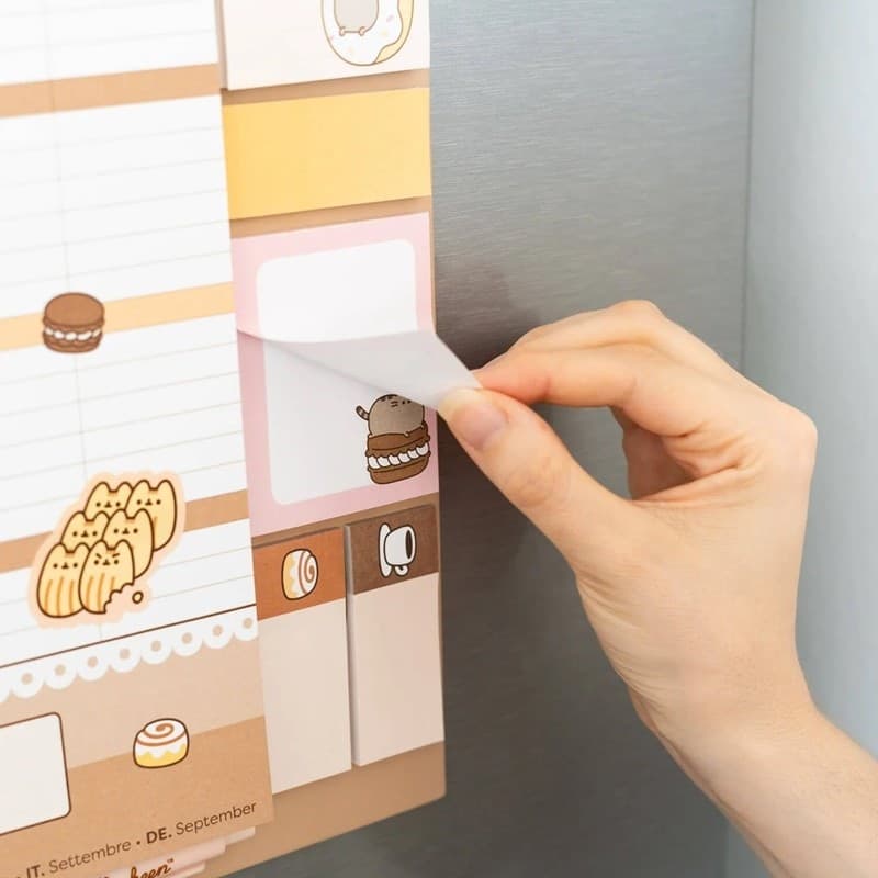 Pusheen - Calendario magnetico / Agenda mensile 2026/2027 (30 x 34 cm) - 5