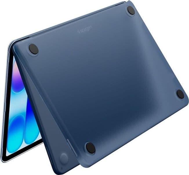 Spigen AirSkin - Custodia per MacBook Neo (Indaco Ghiaccio) - 5
