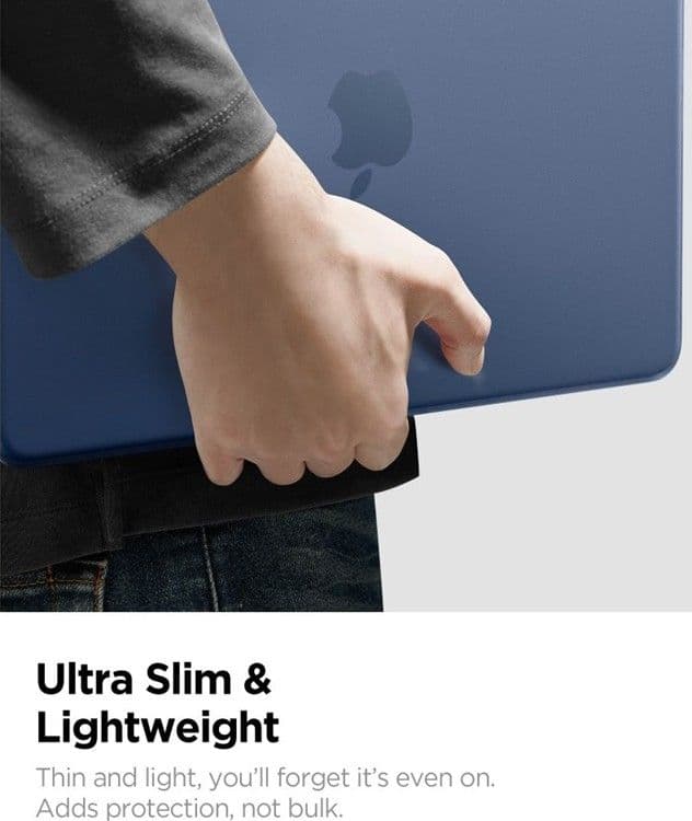 Spigen AirSkin - Custodia per MacBook Neo (Indaco Ghiaccio) - 8