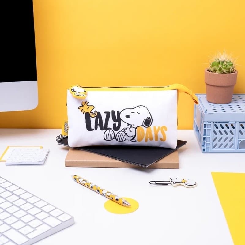 Snoopy - Astuccio a 3 scomparti della collezione Lazy Days - 11