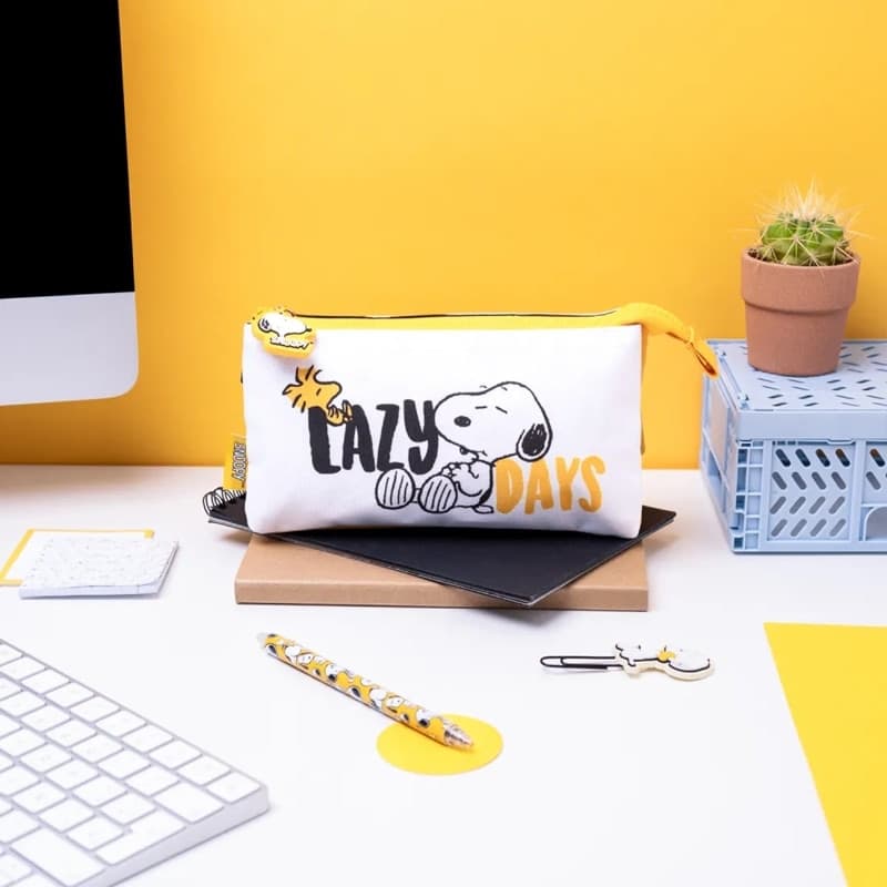 Snoopy - Astuccio a 3 scomparti della collezione Lazy Days - 4