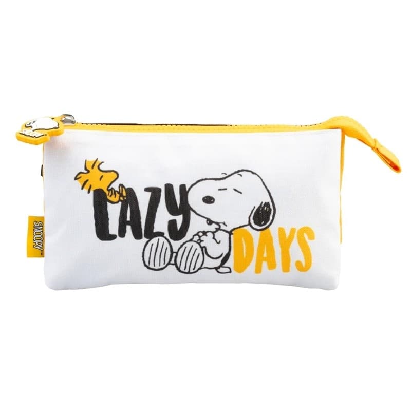 Snoopy - Astuccio a 3 scomparti della collezione Lazy Days - 8