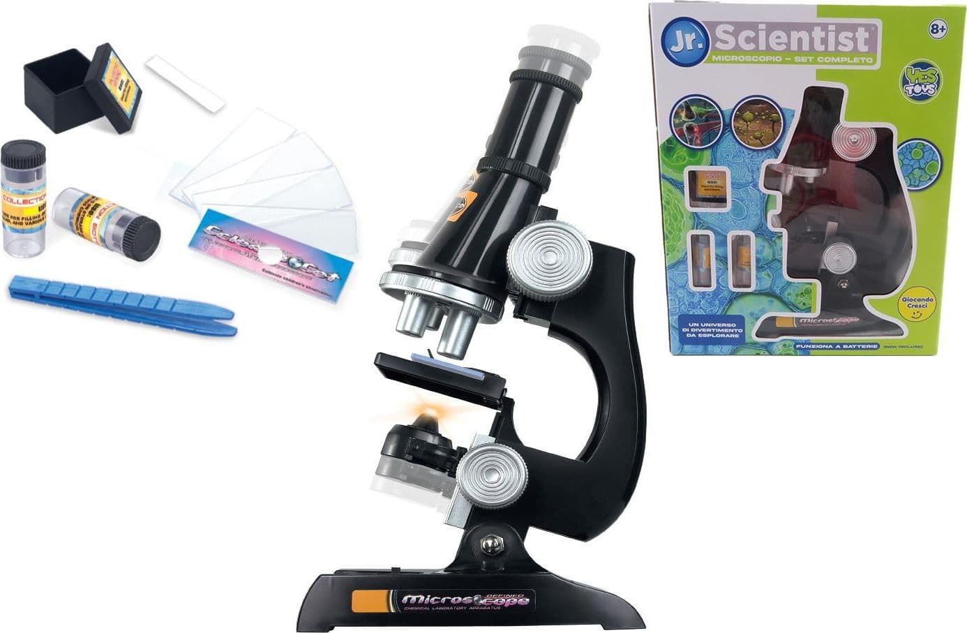 Scientist Microscopio con Luce - 2