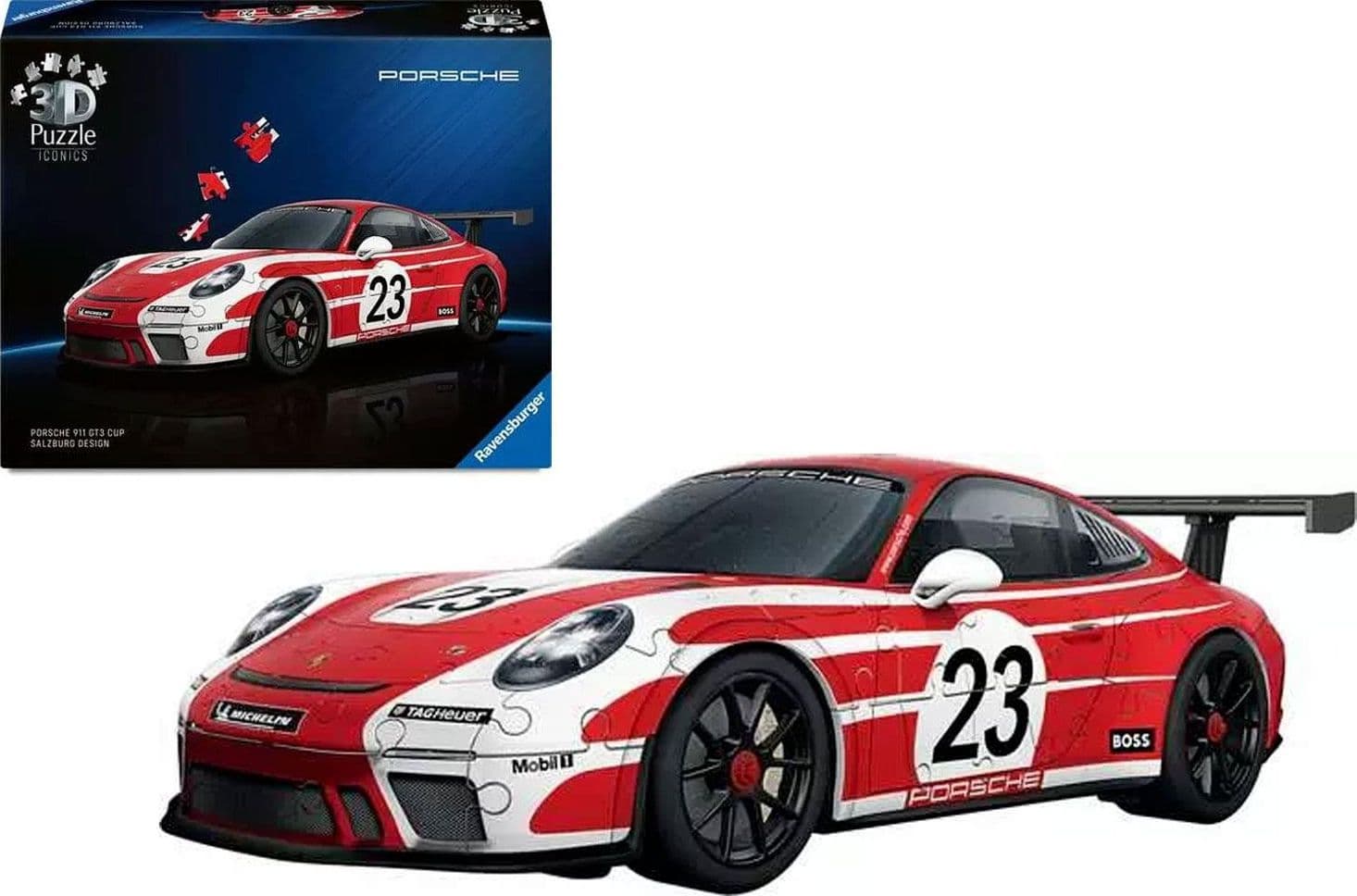 Puzzle 3D Porsche 911 GT3 Cup