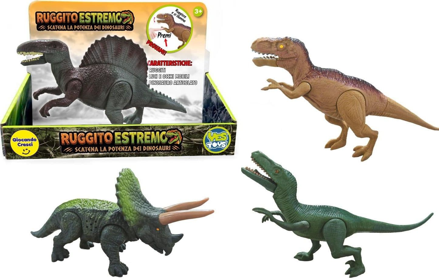 Dinosauri con Versi 26cm 6 ass - 2
