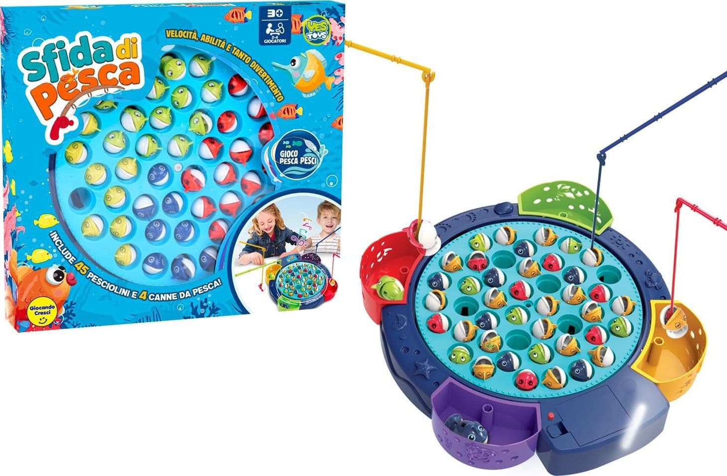 Gioco Pesca Musicale 45 pesci - 2