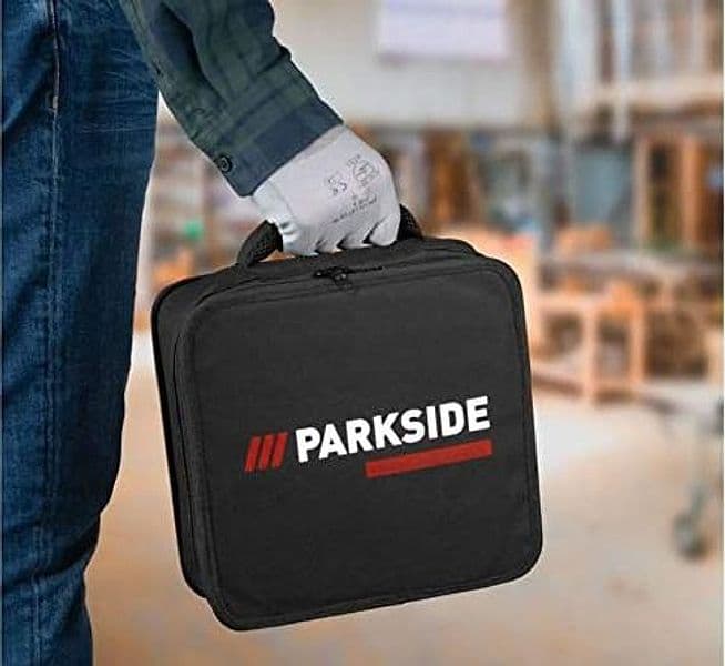 Set Avvitatore a Batteria 12V PARKSIDE PERFORMANCE PBSPA 12 E4 Brushless con Caricatore Batteria Litio 2A Punte Inserti e Accessori - 2