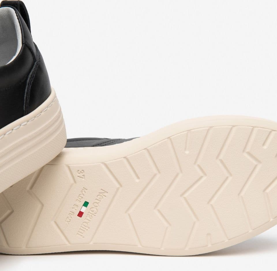 Nero Giardini sneakers donna in pelle colore nero I617440D100 - 4