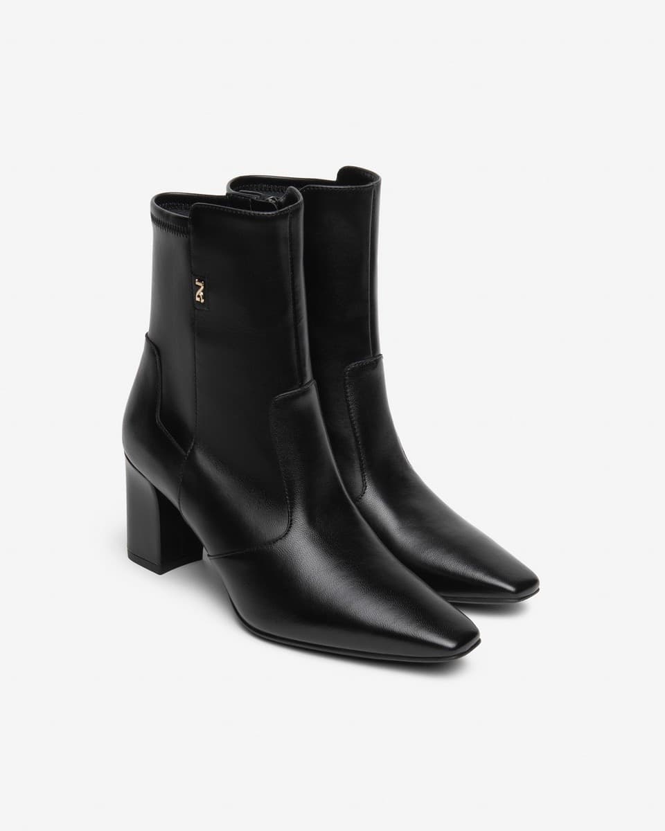 Nero Giardini stivaletti da donna in pelle e materiale tecnico colore nero I617643DE100 - 2