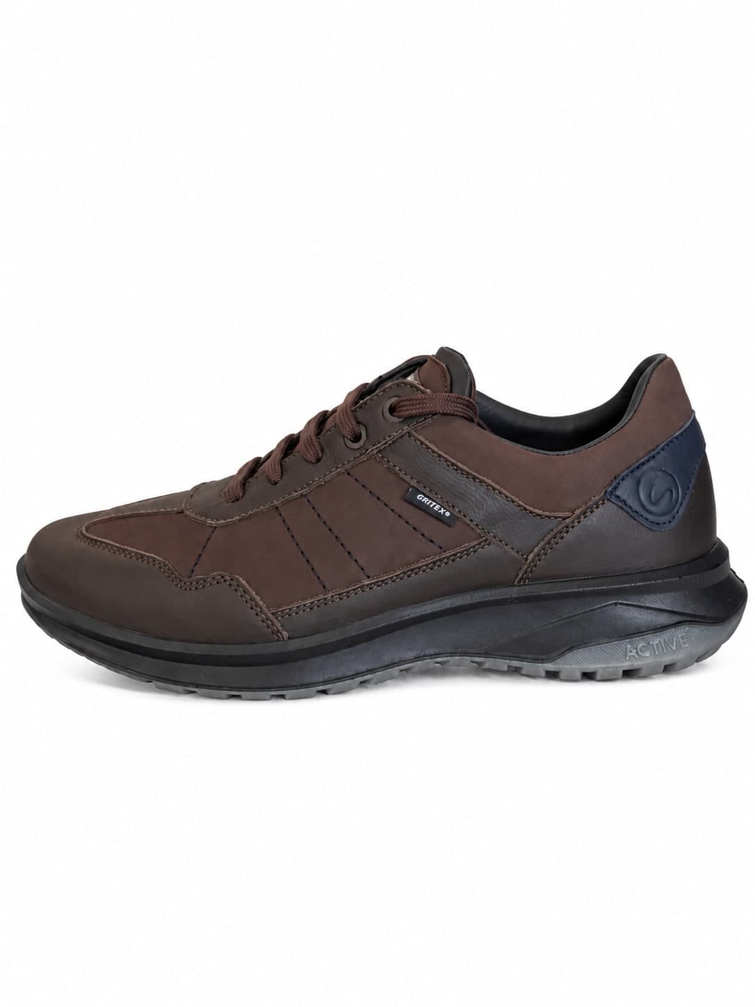 Grisport Active scarpe stringate uomo pelle testa di moro - 5