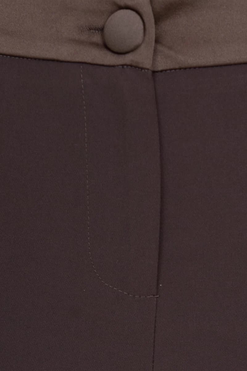 Pantalone con fascione raso | NO-NA' - 4