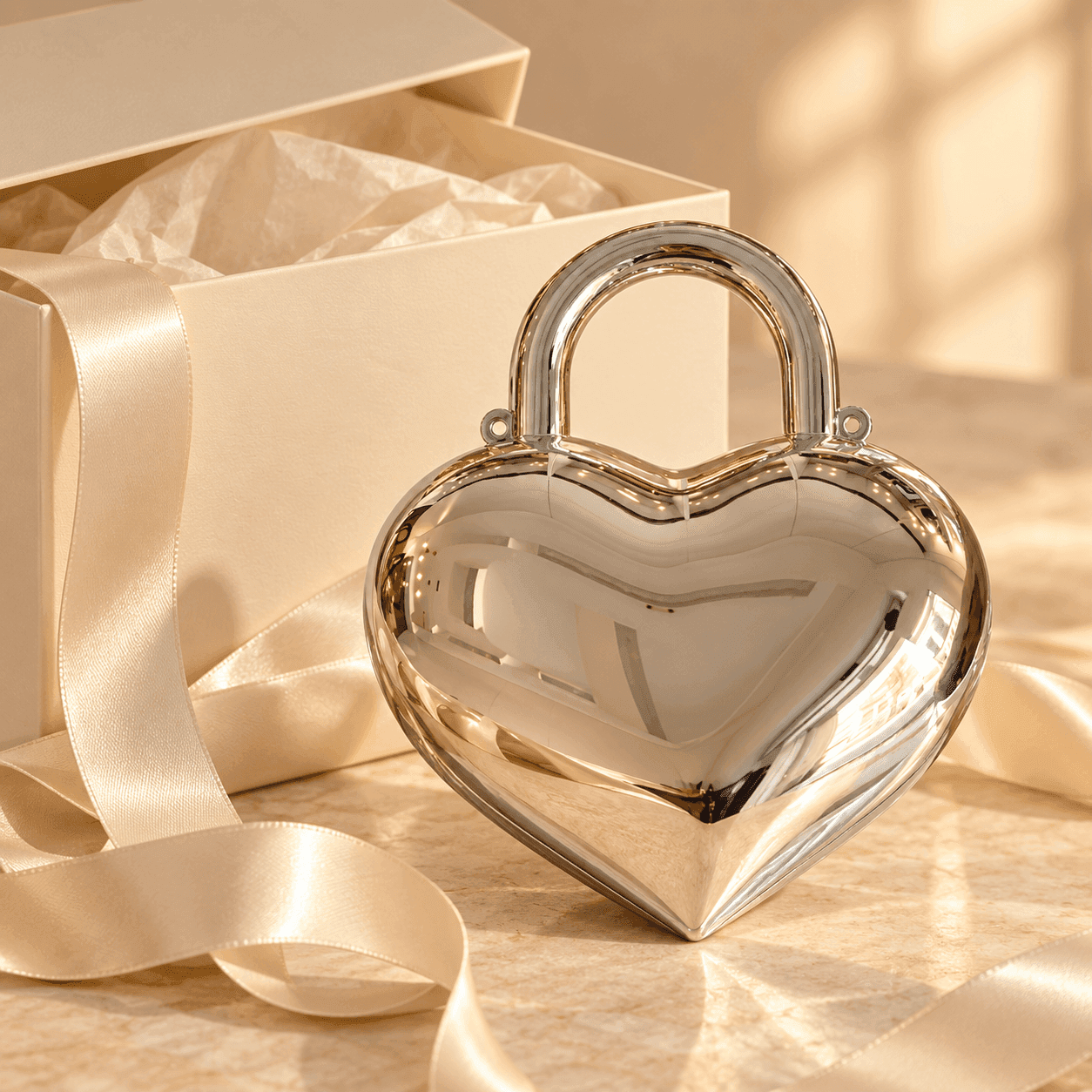 Alba Bijoux – Borsa Mini Bag Cuore Mirror - 3