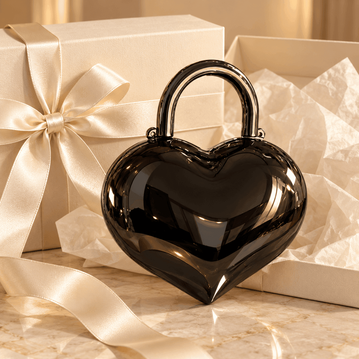 Alba Bijoux – Borsa Mini Bag Cuore Mirror - 10