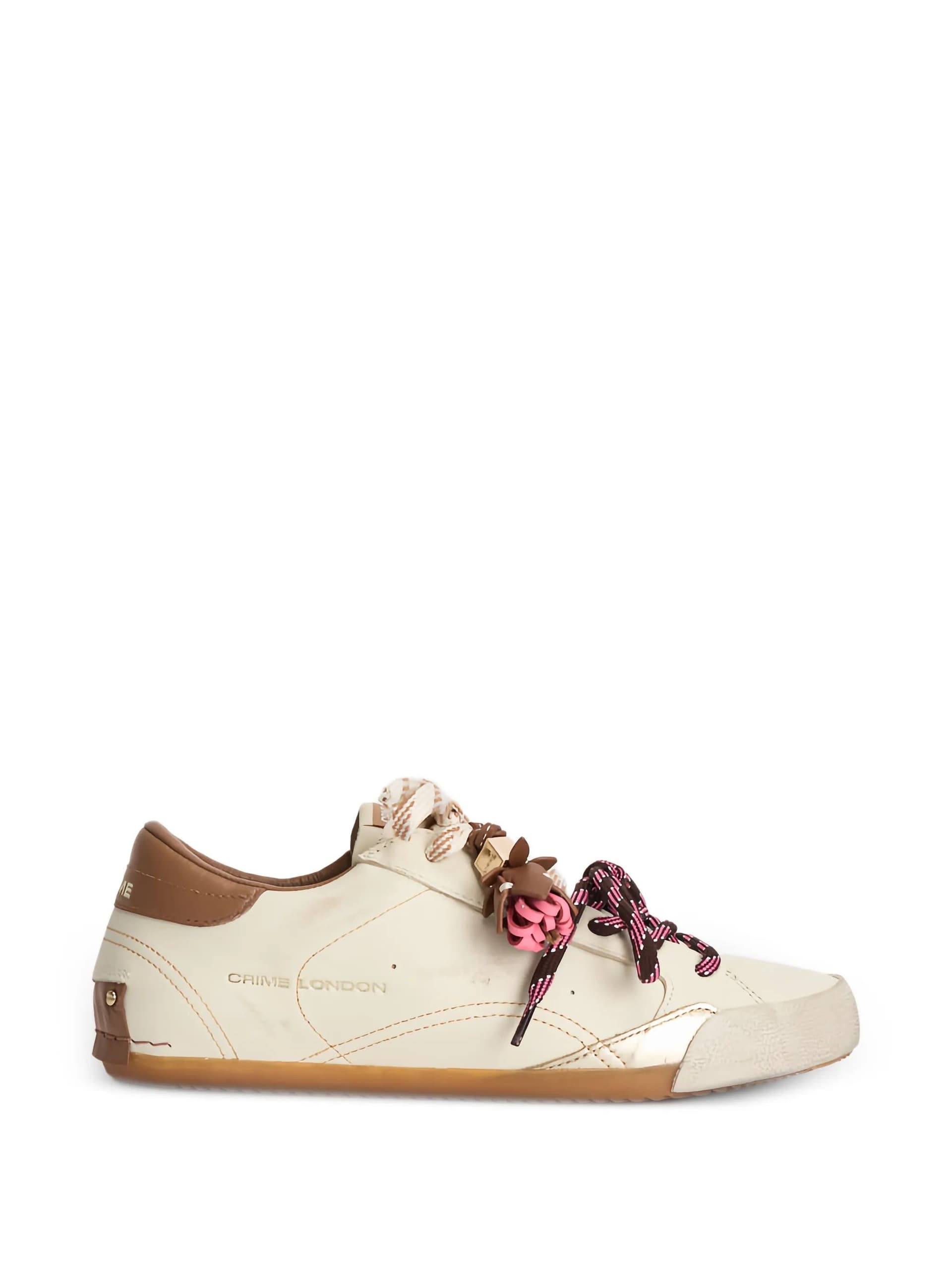 Crime London CRIME LONDON SNEAKERS – BIANCO