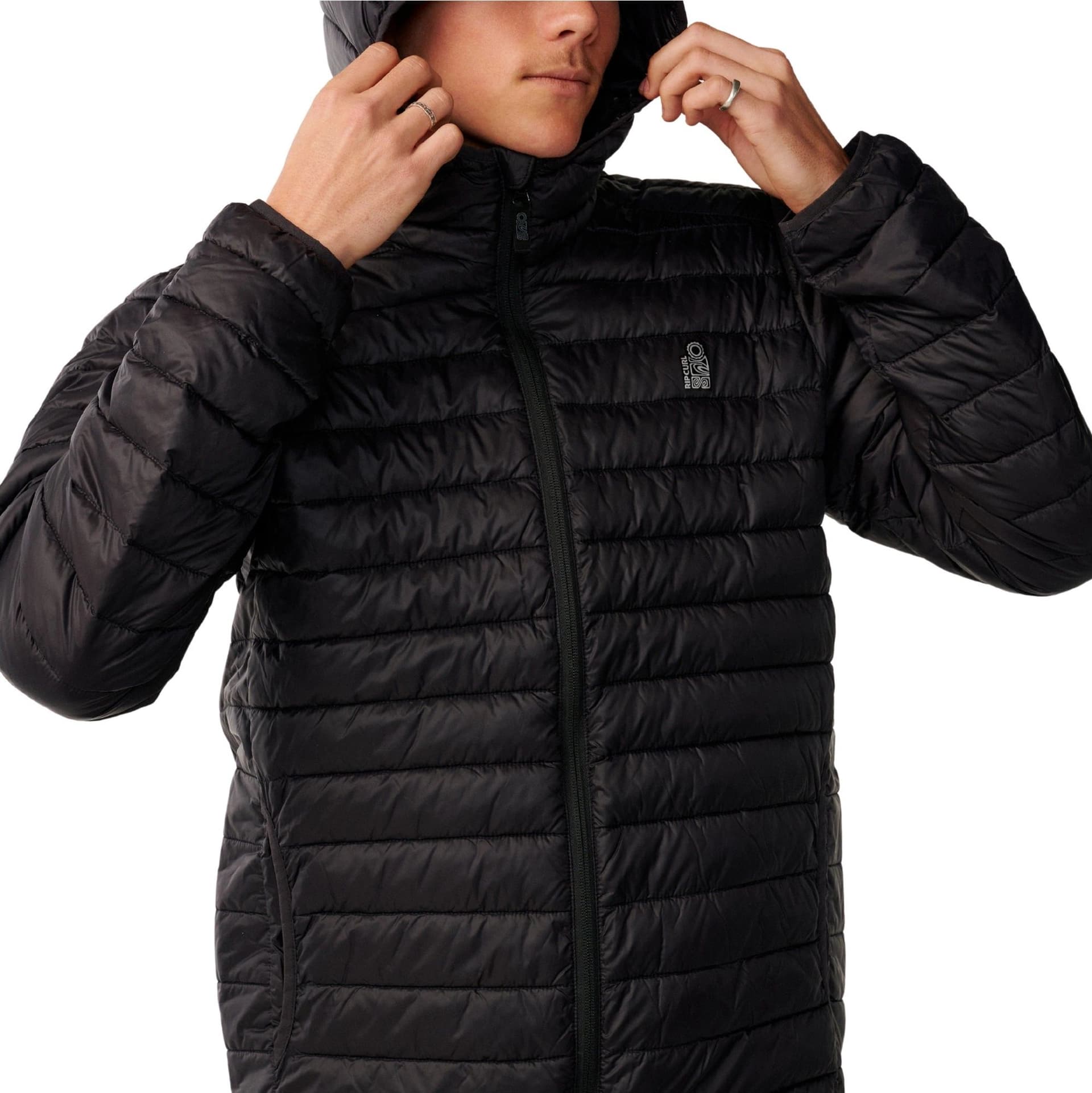 Piumino Rip Curl S-Series DWR Hooded Puffer - 5