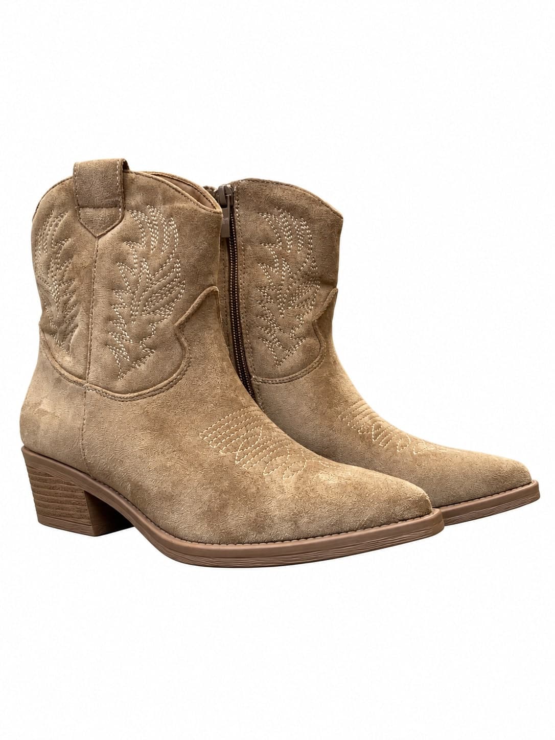 Calzature Durello texani bassi beige - 2