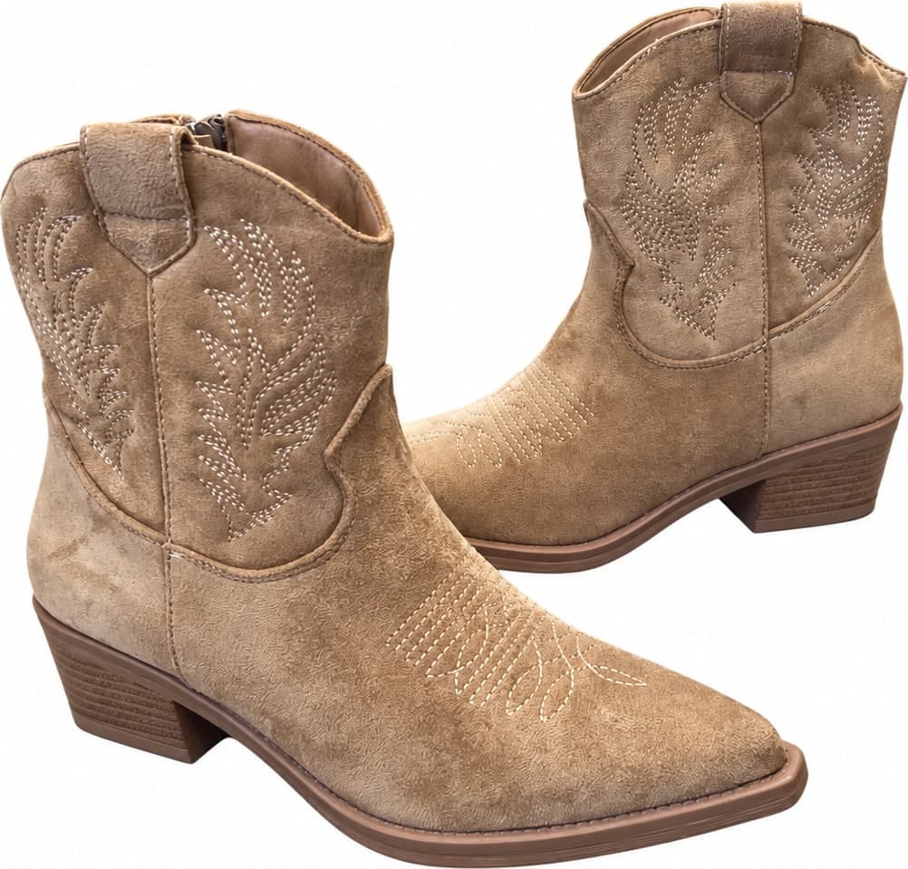 Calzature Durello texani bassi beige - 7