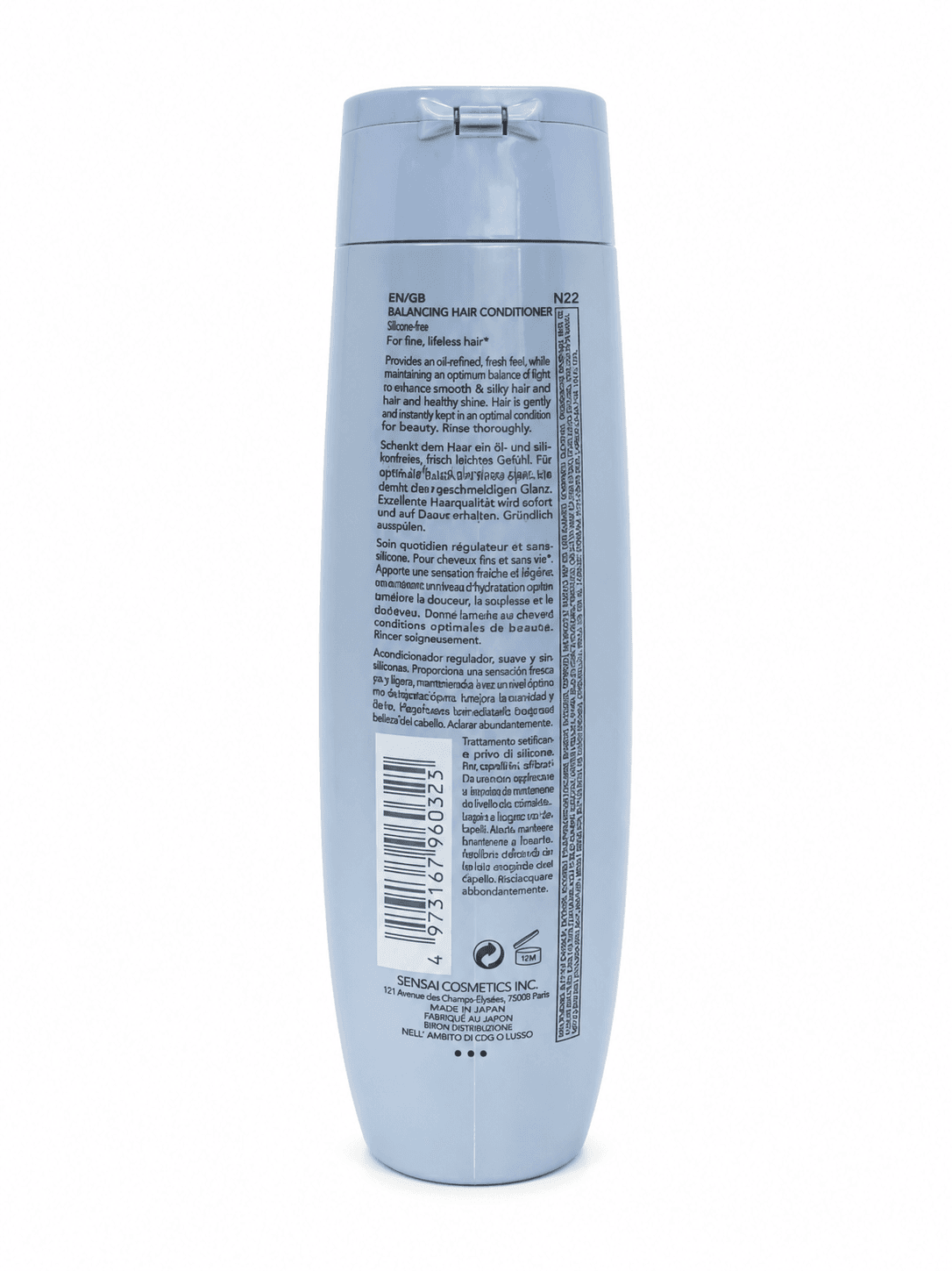 Sensai Balancing Hair Conditioner 250ml Balsamo Capelli Secchi Danneggiati - 2