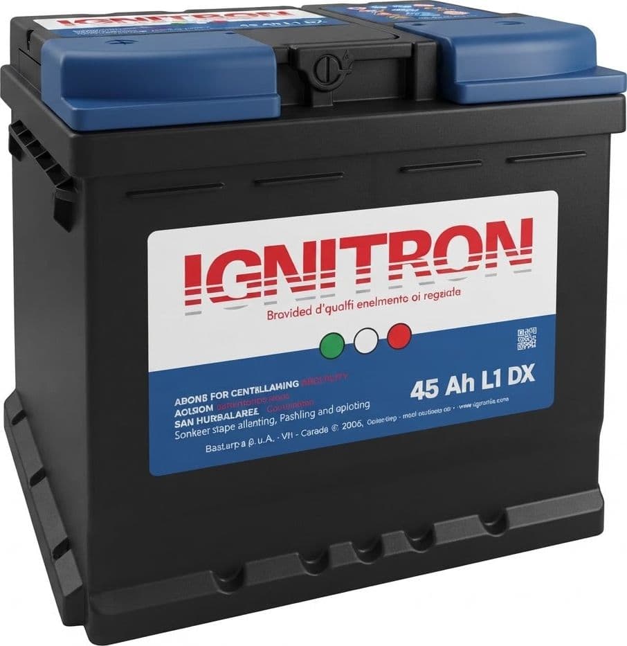 Batteria "Ignitron Traditional" con piastre e griglie in Pb/Ca per auto - 2