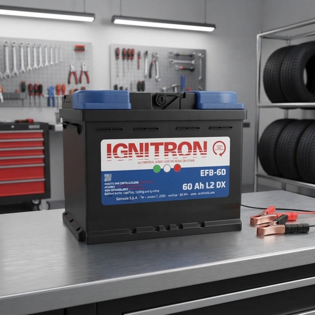 Batteria "Ignitron Traditional" con piastre e griglie in Pb/Ca per auto - 5
